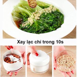 Dụng cụ xay tỏi đa năng cầm tay