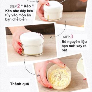 Dụng cụ xay tỏi đa năng cầm tay