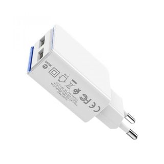 Cóc Sạc BA35 Borofone - 2 Cổng USB chuẩn EU