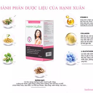 Viên uống điều hòa nội tiết tố nữ HẠNH XUÂN giá sỉ