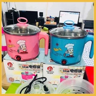 Ca mì 18cm có giá hấp INOX Cooking Pot