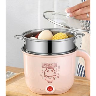 Ca mì 18cm có giá hấp INOX Cooking Pot