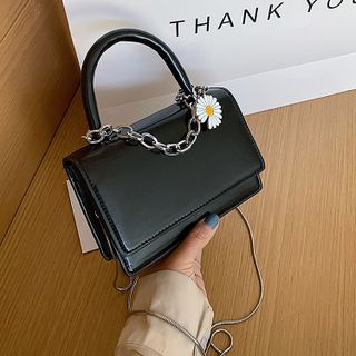 Túi đeo chéo da trơn phong cách vintage cực xinh D829