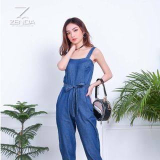 Jumpsuit 2 dây ống côn