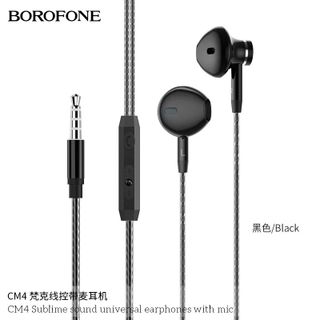 Tai Nghe Nhét Tai Có Dây Borofone CM4 kèm mic zắc 3.5