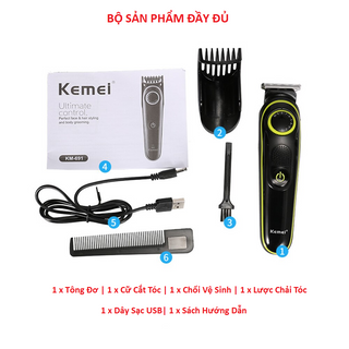 Tông Đơ Kemei KM - 691
