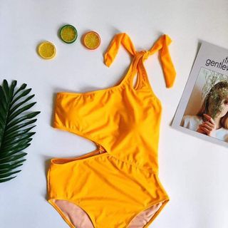 Đồ bơi 2 mảnh kín đáo áo thắc nơ trước ngực