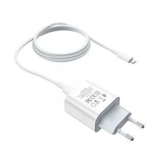 Bộ Cóc Cáp Sạc Nhanh BA38A PD3.0 18W Borofone - Cổng Type-C Ra Lightning chuẩn EU