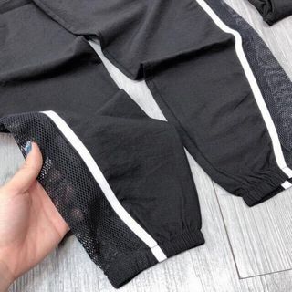 Quần đũi lưới nữ có phối sọc 2 màu đen/ trắng