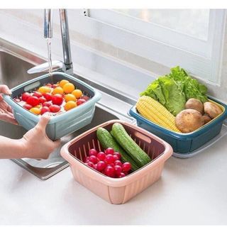 RỔ ĐỰNG HOA QUẢ 3in1 KÈM LẮP