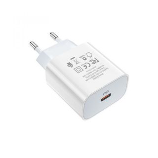 Cóc Sạc Nhanh BA38A PD3.0 18W Borofone - Đầu ra Type-C chuẩn EU