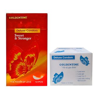 Bao Cao Su Goldentime Gia Đình (12 Cái)