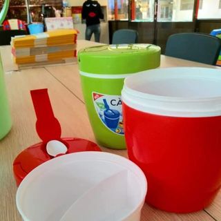 Cà men - Hộp đựng cơm bằng nhựa 2 lớp