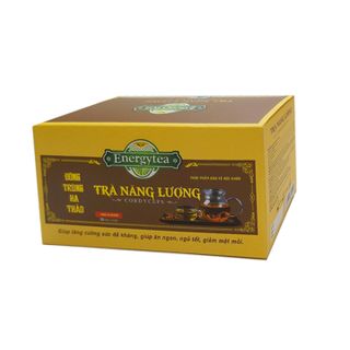 Trà năng lượng Đông trùng hạ thảo Energytea Hộp 30 gói