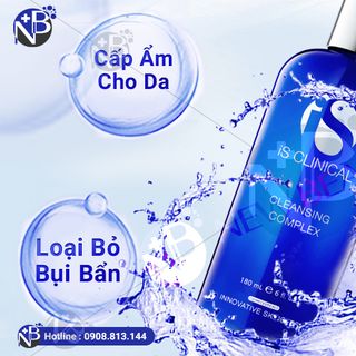 SỮA RỬA MẶT DẠNG GEL CHO DA MỤN IS CLINICAL CLEANSING COMPLEX 180ML