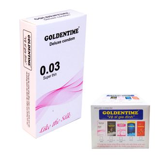 Bao Cao Su Goldentime Siêu Mỏng (12 Cái)