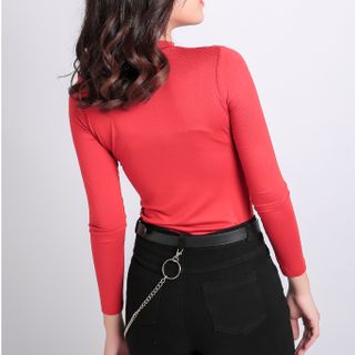 áo thun nữ dài tay cổ 3 phân