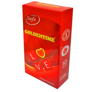 Bao cao su Goldentime Hộp 10 cái