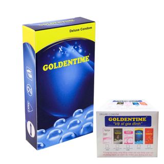 Bao Cao Su Goldentime Tăng Khoái Cảm (10 Cái)