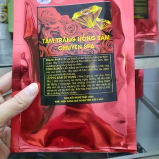 Tắm trắng hồng sâm