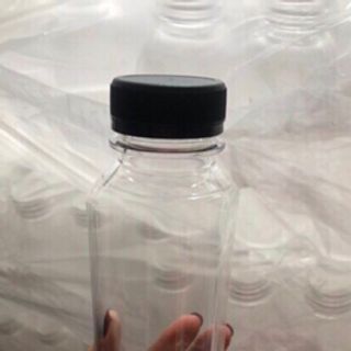 Chai nhựa pet miệng rộng tròn và vuông 330ml
