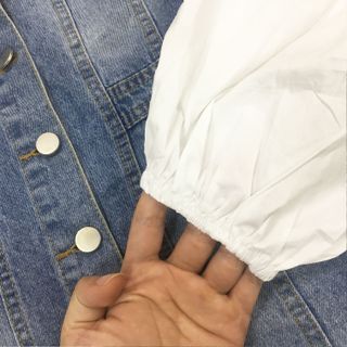 Đầm Jeans chễ vai