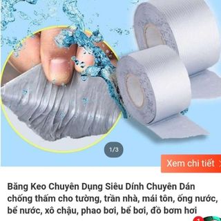 BĂNG KEO CHỐNG THẤM 10CM giá sỉ