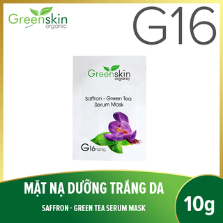 Mặt nạ dưỡng da hoa nghệ tây G16 ( set 5 miếng)