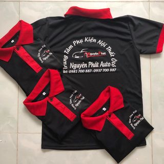 áo thun đồng phục gara ô tô