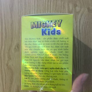 Siro ăn ngon mickey kids