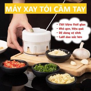 MÁY XAY HÀNH TỎI MINI BẰNG TAY