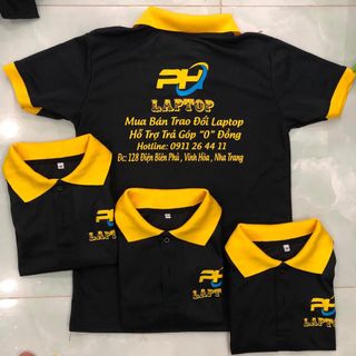 áo thun đồng phục cửa hàng laptop