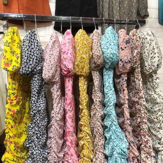 Lô đầm voan thiết kế về hàng