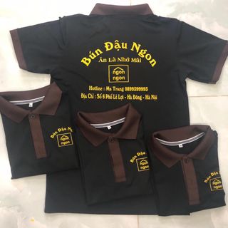 áo thun quán ăn nhà hàng