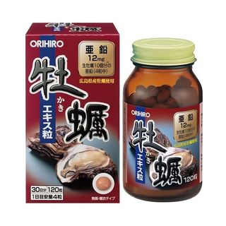 Thực phẩm chức năng tăng cường sinh lý nam giới Tinh chất hàu tươi Orihiro Nhật Bản 120 viên giá sỉ