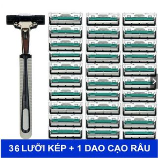 BỘ DAO CẠO RÂU 36 LƯỠI giá sỉ