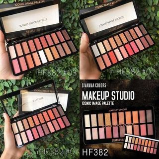 Bảng Phấn Mắt Makeup Studio 20 Ô Sivanna Iconic Image Palette HF382