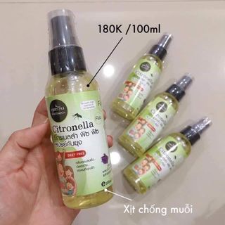 Tinh dầu xịt chống muỗi Phutawan Citronella giá sỉ