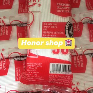 Muỗng nhựa cao cấp dùng 1 lần