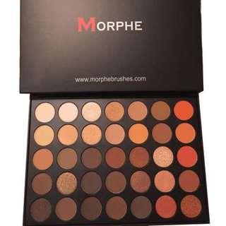 Bảng Phấn Mắt 35 Ô Morphe 35OS 35 Color Shimmer Nature Glow Eyeshadow Palette 56.2g