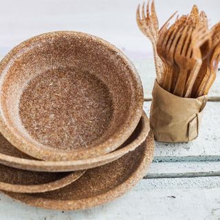 ĐĨA LÀM TỪ CÁM GẠO DÙNG 1 LẦN