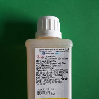 thuốc trừ sâu Selecron 500ec trừ các loại rầy xanh, sâu cuốn lá, sâu xanh, sâu khoang