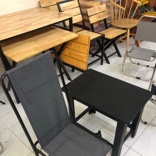 Ghế xếp luớ cafe inox giá rẽ