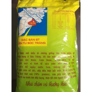 Gạo ST24 Hồ Quang Cua túi 5kg