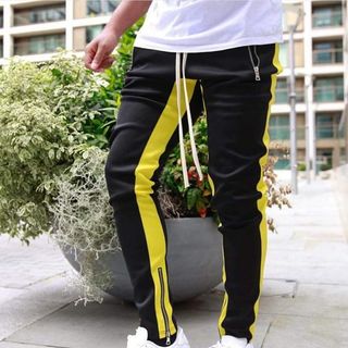 Quần dài thể thao nam chất das zip