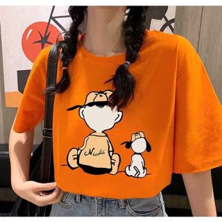 Áo thun nữ tay lỡ vải su lụa trơn mềm mịn không xù
