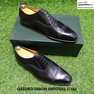 Giày tây nam da bò Huy Hoàng Oxford U182