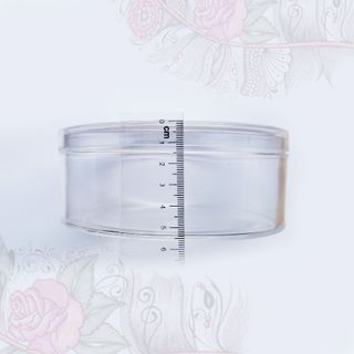 Hộp nhựa tròn trong suốt 500g