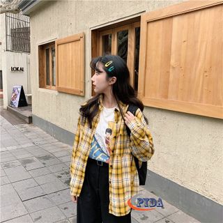 Áo sơ mi sọc caro UNISEX giá sỉ​, giá bán buôn