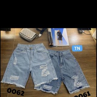 Quần lửng jeans nữ